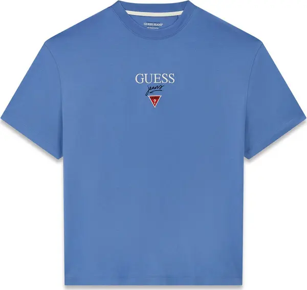 GUESS JEANS GUESS JEANS Majica  plava / crvena / bijela