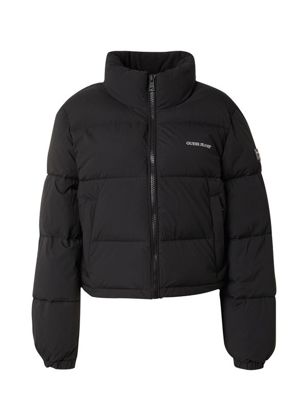 GUESS JEANS GUESS JEANS Prijelazna jakna  crna / bijela