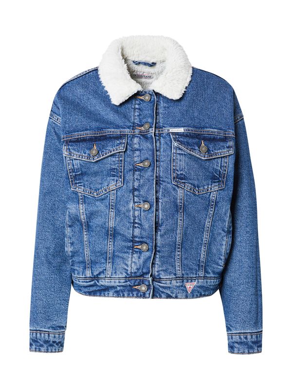 GUESS JEANS GUESS JEANS Prijelazna jakna  plavi traper