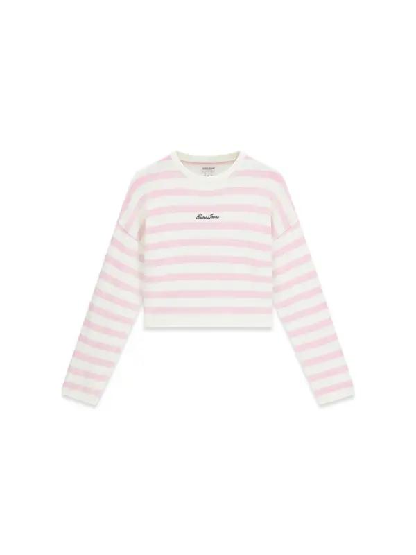 GUESS JEANS GUESS JEANS Pulover  boja pijeska / svijetloroza