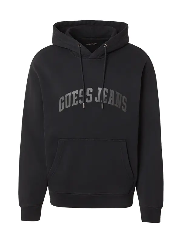 GUESS JEANS GUESS JEANS Sweater majica  antracit siva / crna