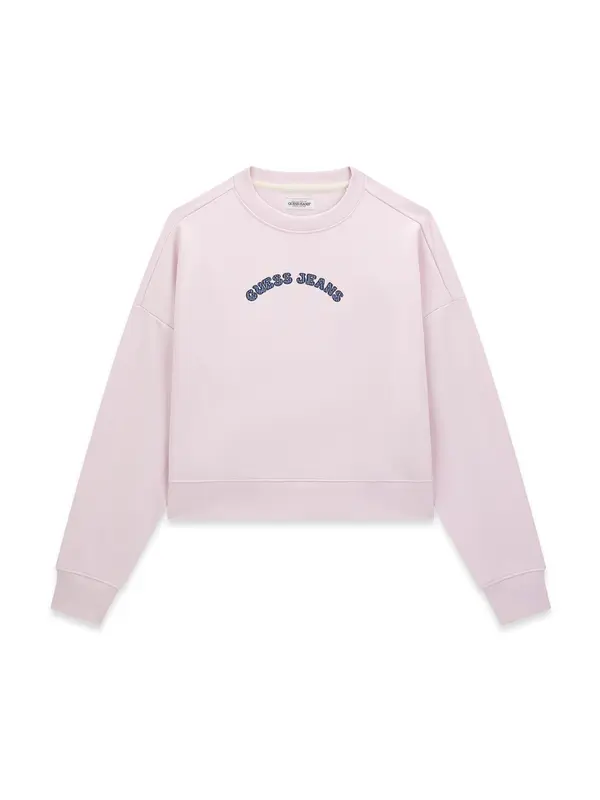 GUESS JEANS GUESS JEANS Sweater majica  morsko plava / pastelno ljubičasta