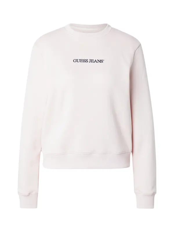 GUESS JEANS GUESS JEANS Sweater majica  rosé / crna