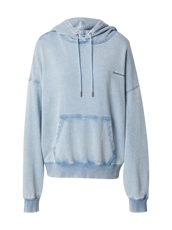 GUESS JEANS GUESS JEANS Sweater majica  svijetloplava / crna / bijela