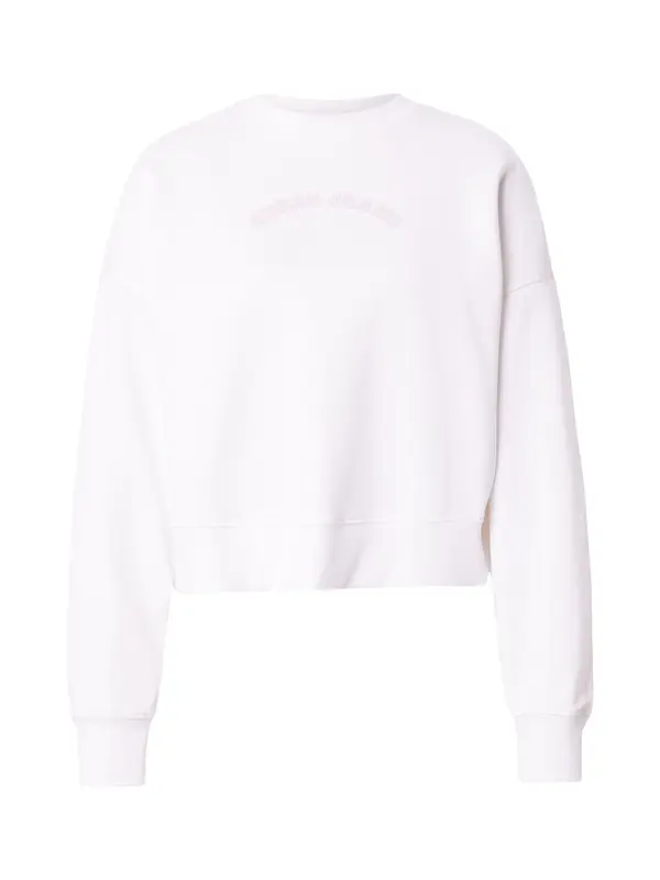GUESS JEANS GUESS JEANS Sweater majica  svijetloroza / bijela