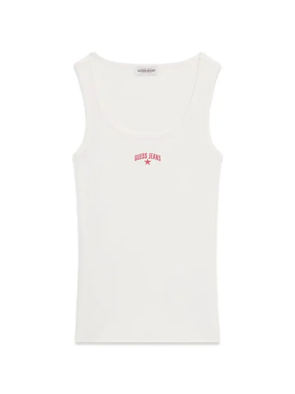 GUESS JEANS GUESS JEANS Top  roza / bijela