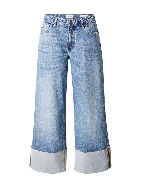 GUESS JEANS GUESS JEANS Traperice 'GJ WIDE LEG CUFFED'  svijetloplava