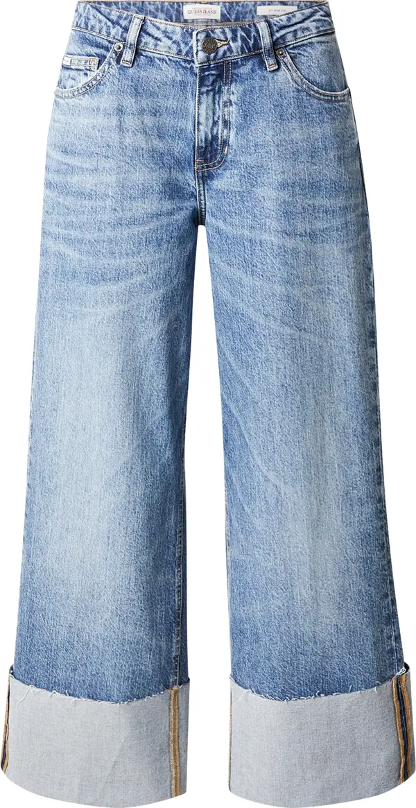 GUESS JEANS GUESS JEANS Traperice 'GJ WIDE LEG CUFFED'  svijetloplava