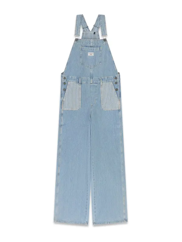 GUESS JEANS GUESS JEANS Traperice s tregerima  svijetloplava