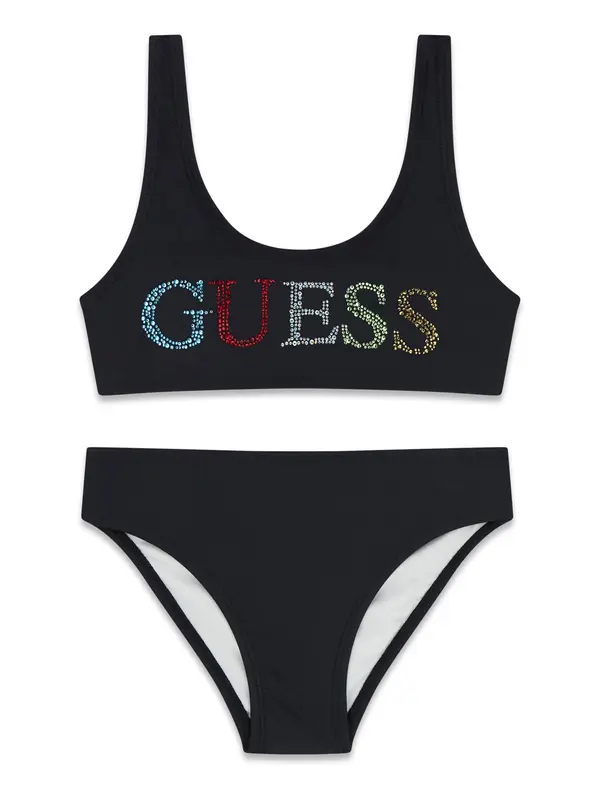 GUESS GUESS Jednodijelni kupaći kostim  nebesko plava / svijetlozelena / tamno crvena / crna
