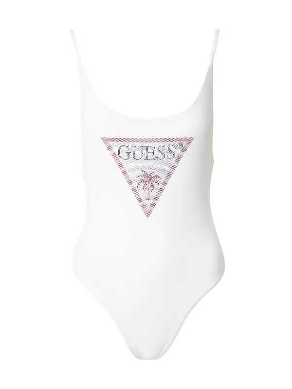 GUESS GUESS Jednodijelni kupaći kostim  tamno plava / crvena / bijela