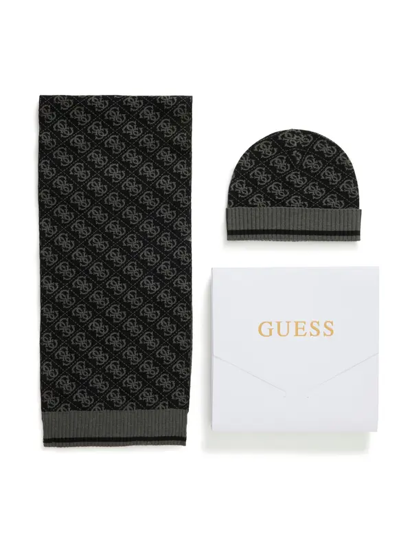 GUESS GUESS Kapa  siva / crna