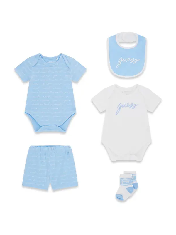 GUESS GUESS Komplet  svijetloplava / bijela