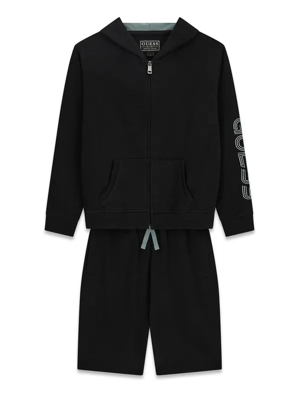 GUESS GUESS Komplet  svijetlosiva / crna