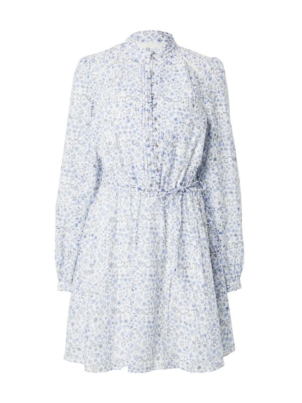 GUESS GUESS Košulja haljina 'ADLAID'  svijetloplava / crna / bijela