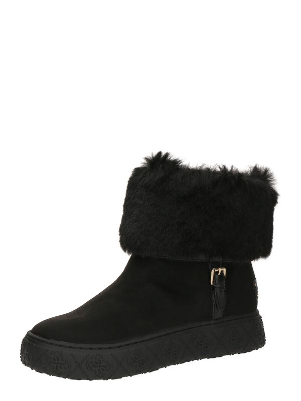 GUESS GUESS Ležerne čizme 'Uncie'  crna