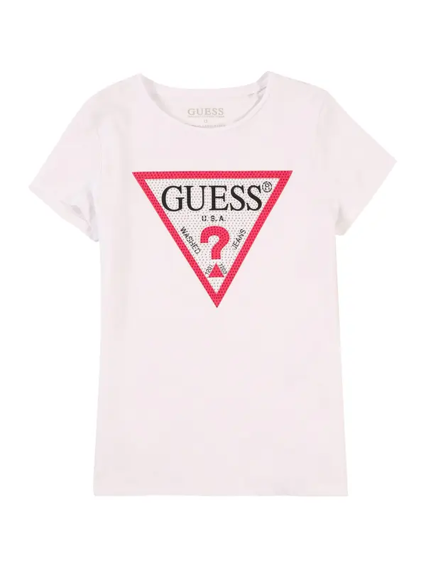 GUESS GUESS Majica  crvena / crna / bijela