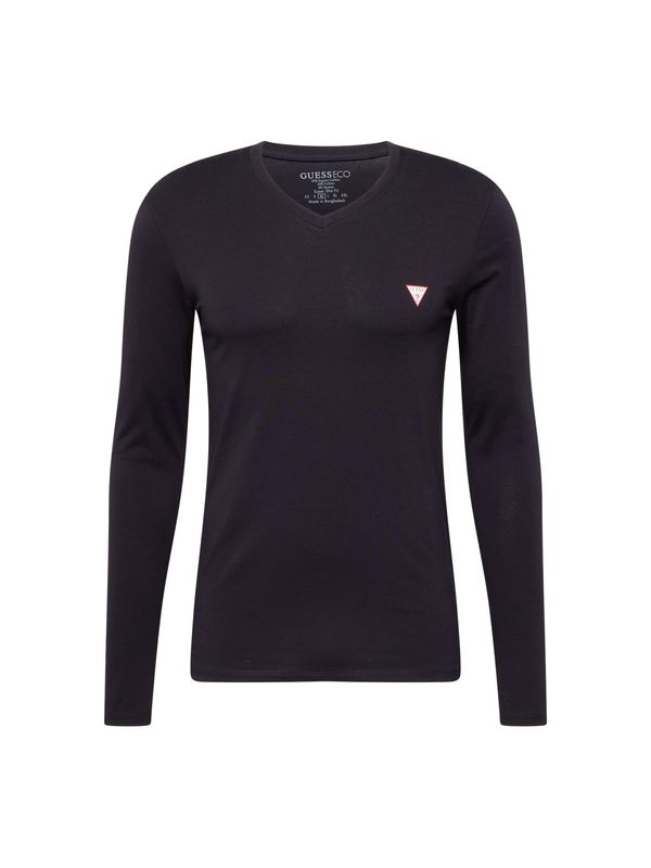 GUESS GUESS Majica  crvena / crna / prljavo bijela