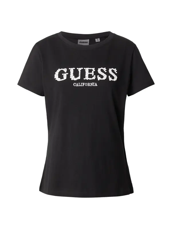 GUESS GUESS Majica 'GIUDITTA'  crna / bijela