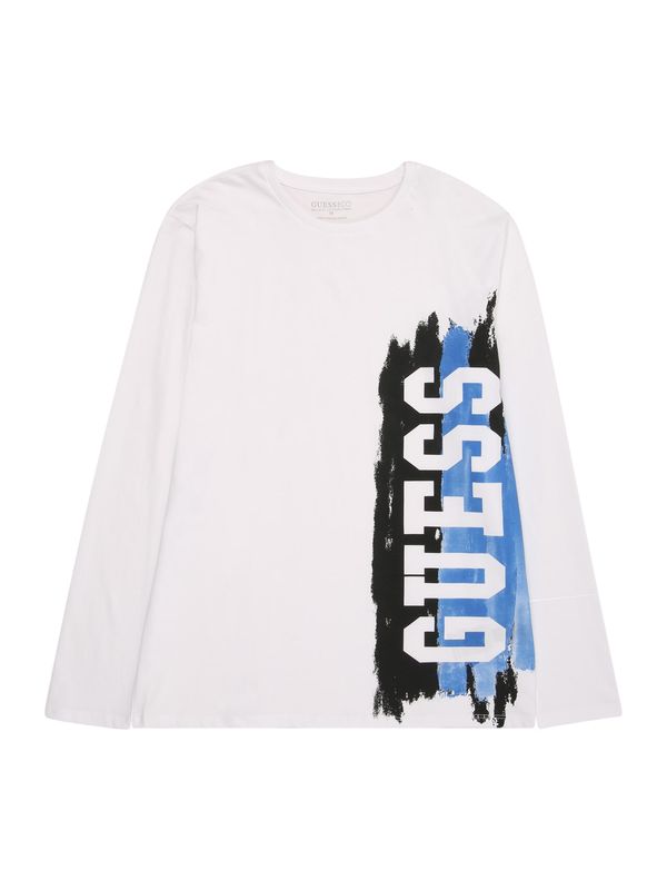 GUESS GUESS Majica  kraljevsko plava / crna / bijela