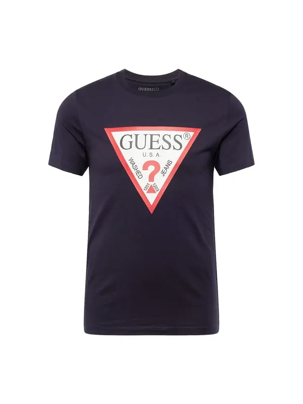 GUESS GUESS Majica  mornarsko plava / crvena / bijela