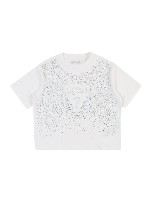 GUESS GUESS Majica  nebesko plava / bronca / bijela