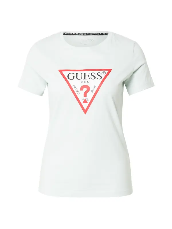 GUESS GUESS Majica  nebesko plava / crvena / crna