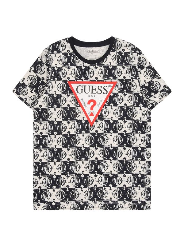GUESS GUESS Majica  noćno plava / crvena / bijela