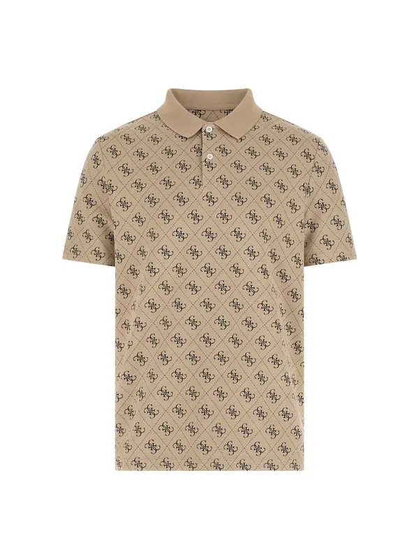 GUESS GUESS Majica  noćno plava / taupe siva