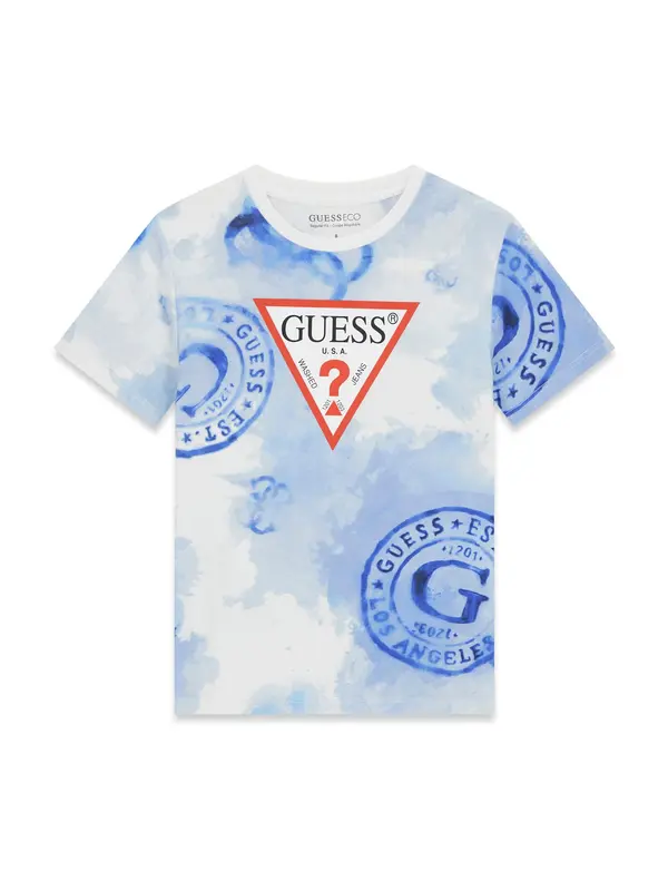 GUESS GUESS Majica  plava / crvena / crna / bijela