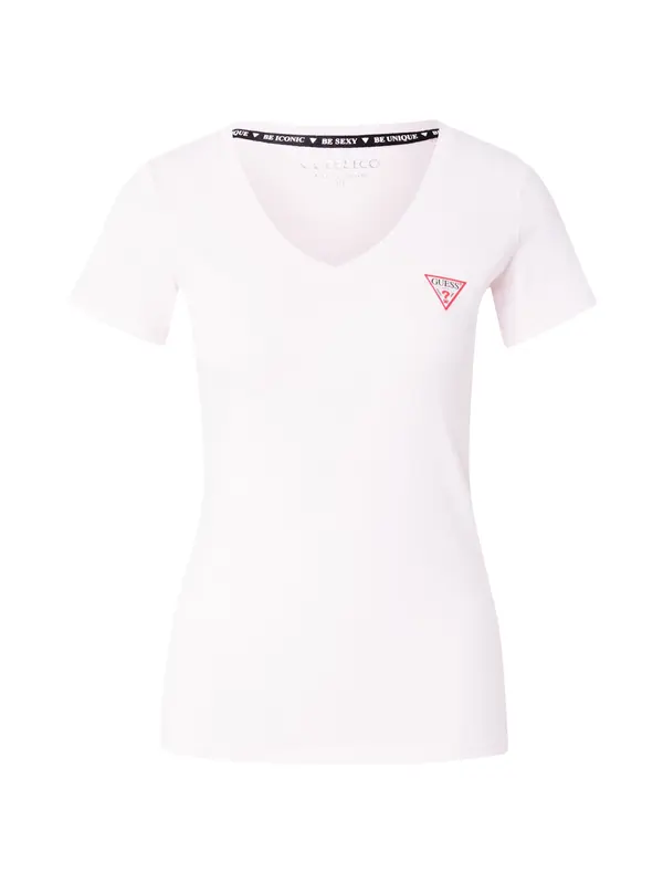 GUESS GUESS Majica  rosé / crvena / crna