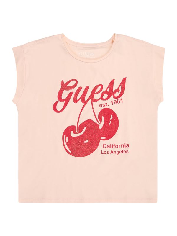 GUESS GUESS Majica  roza / crvena