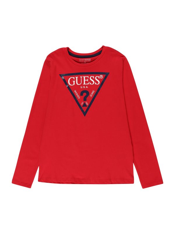 GUESS GUESS Majica  tamno plava / crvena / bijela