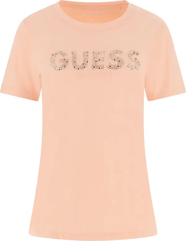 GUESS GUESS Majica  zlatna / breskva