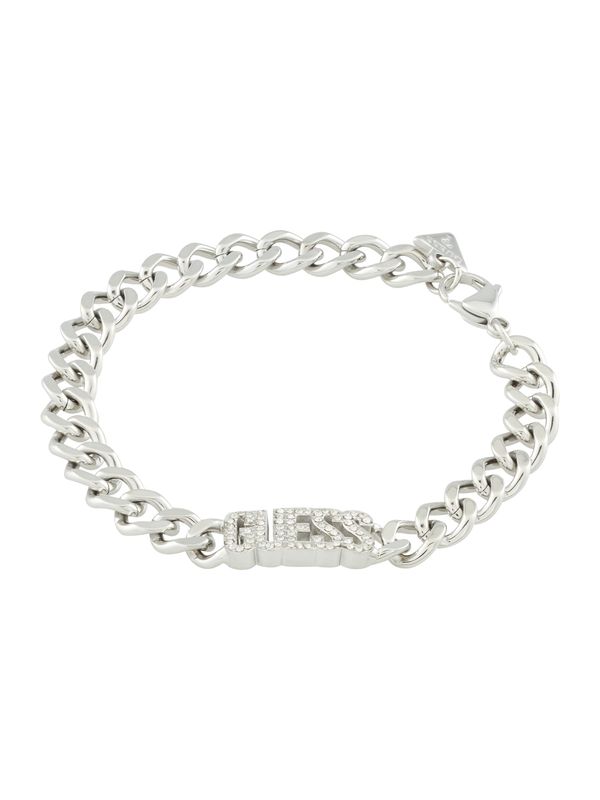 GUESS GUESS Narukvica 'Arm Party'  srebro / prozirna