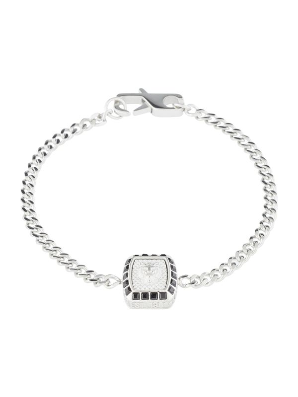 GUESS GUESS Narukvica  crna / srebro