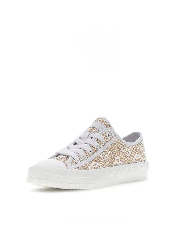 GUESS GUESS Niske tenisice 'CAREY2'  boja devine dlake (camel) / bijela