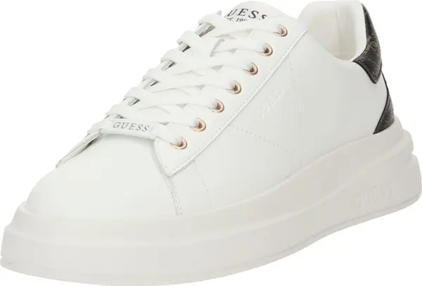 GUESS GUESS Niske tenisice 'ELBA'  crna / bijela