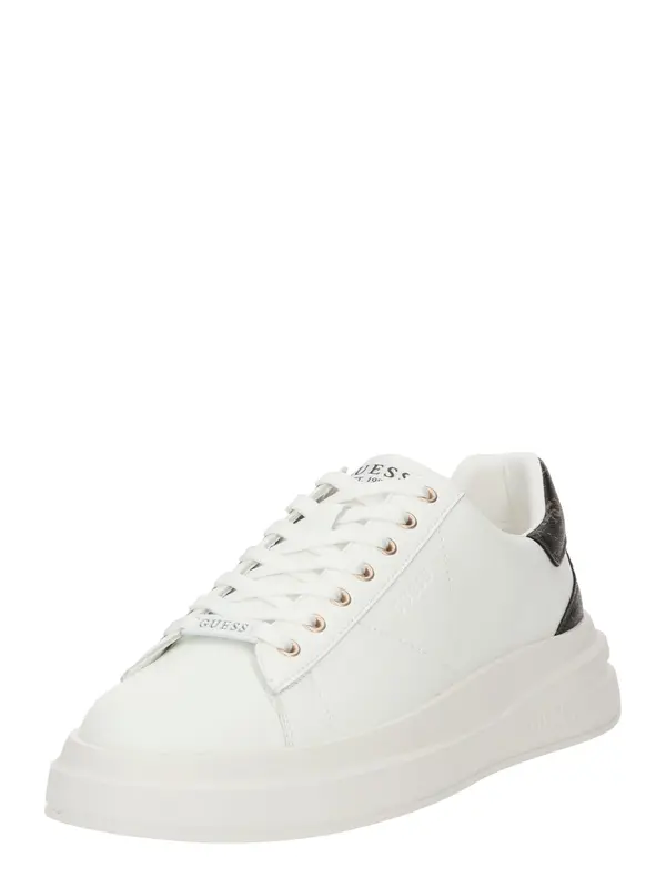 GUESS GUESS Niske tenisice 'ELBA'  crna / bijela