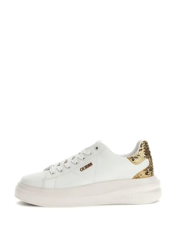 GUESS GUESS Niske tenisice 'Elbina'  bronca / bijela