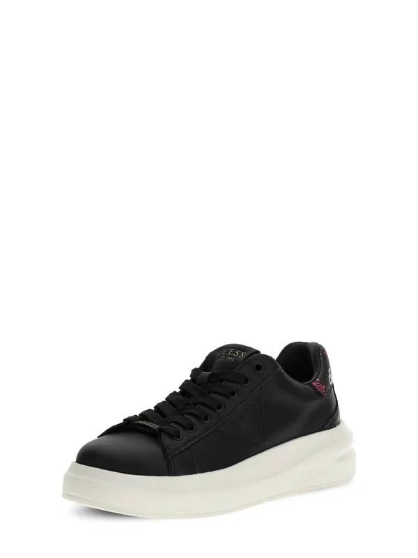 GUESS GUESS Niske tenisice 'ELBINA11'  travnato zelena / svijetloroza / crna / bijela