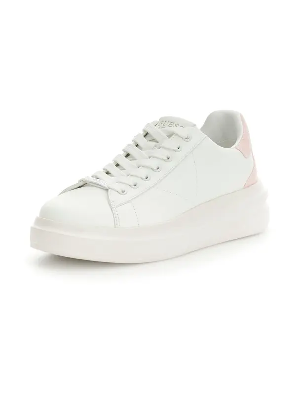 GUESS GUESS Niske tenisice 'ELBINA14'  roza / bijela