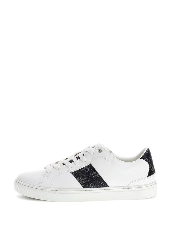 GUESS GUESS Niske tenisice 'Todi'  siva / crna / bijela