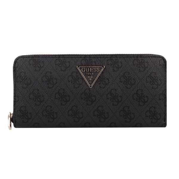 GUESS GUESS Novčanik 'Laurel'  crna / crna melange