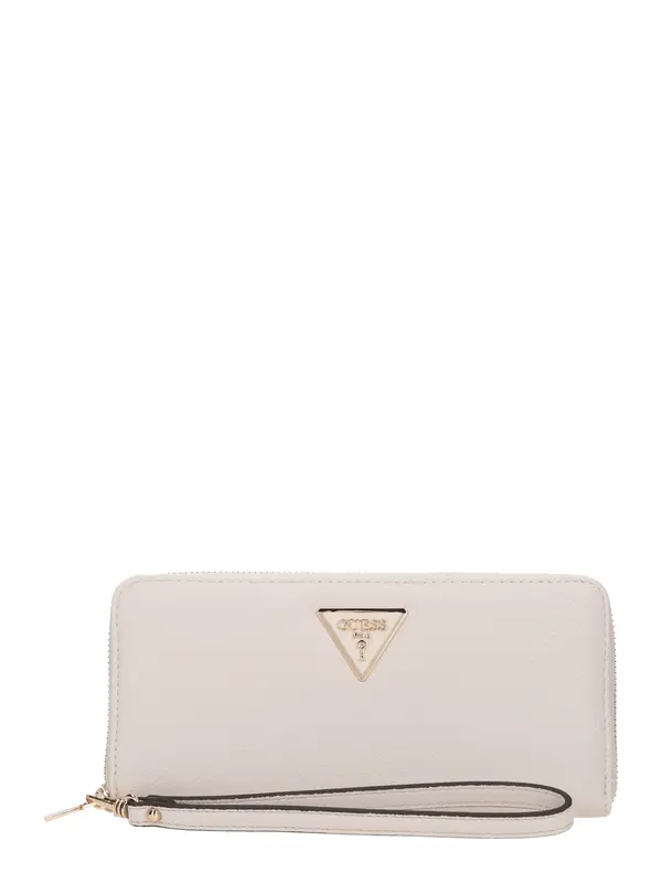 GUESS GUESS Novčanik 'LAUREL II SLG LARGE ZIP AROUND'  boja slonovače