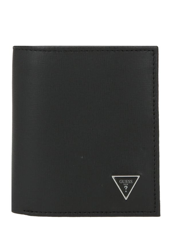 GUESS GUESS Novčanik 'Mito'  crna / srebro