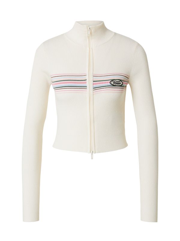 GUESS Originals GUESS Originals Kardigan  pijesak / svijetloplava / svijetloroza / tamno crvena