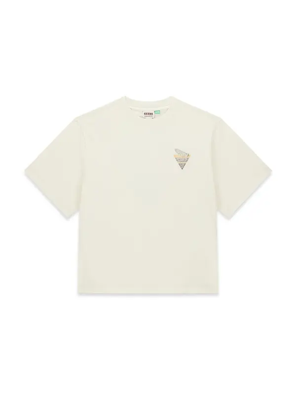 GUESS Originals GUESS Originals Majica  pijesak / šafran / tamo siva