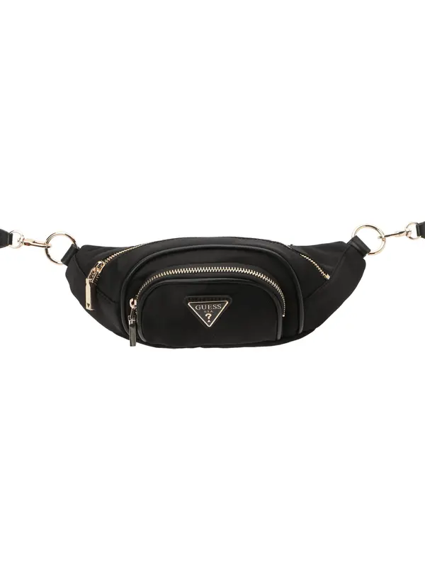 GUESS GUESS Pojasna torbica 'Follie'  crna