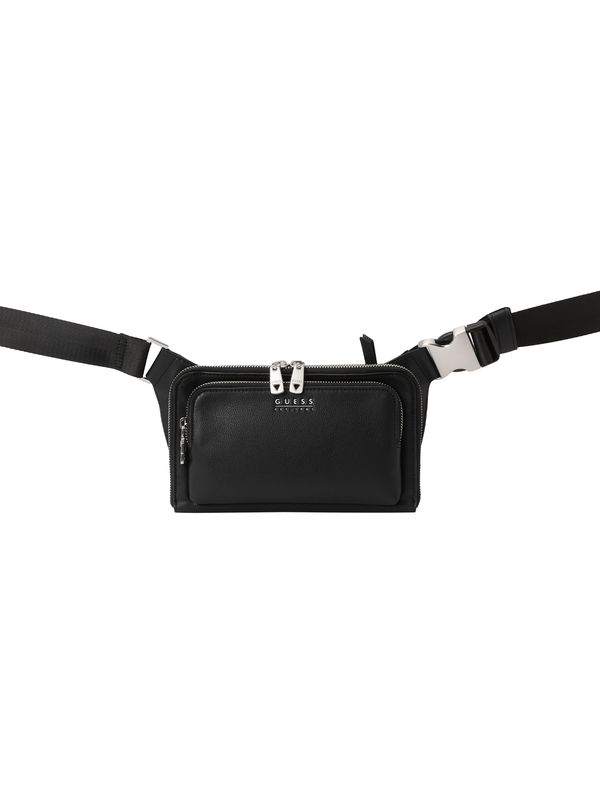 GUESS GUESS Pojasna torbica 'MILANO'  crna